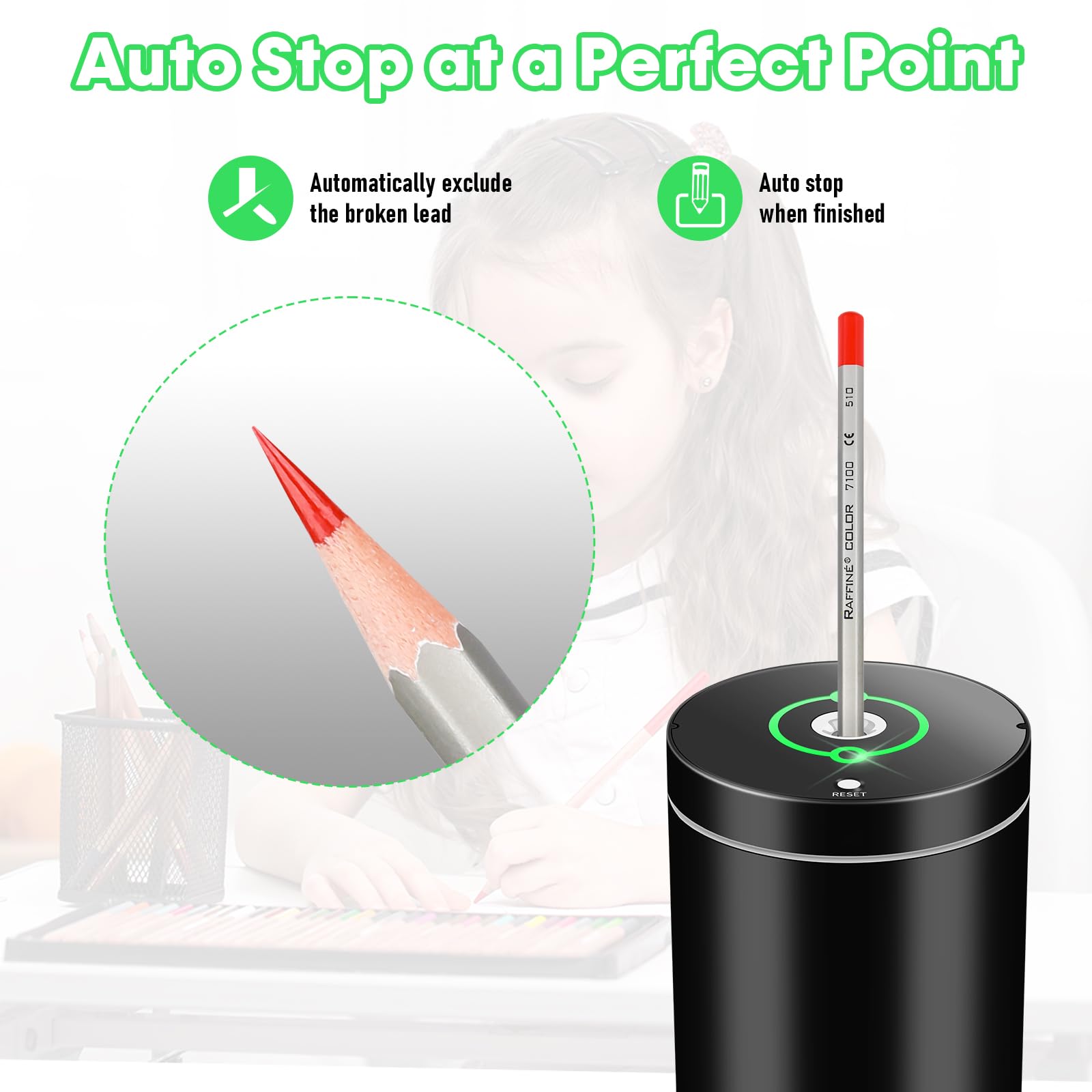 Newest Fully Automatic Electric Pencil Sharpener - Image 2